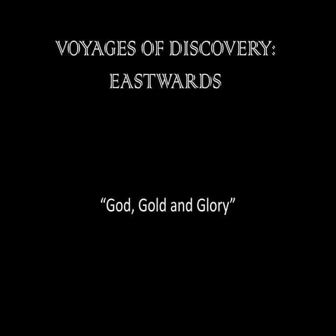 Voyages of discovery