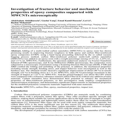 Investigation of fracture behavior and mechanical properties of epoxy composites supported with MWCNTs microscopically