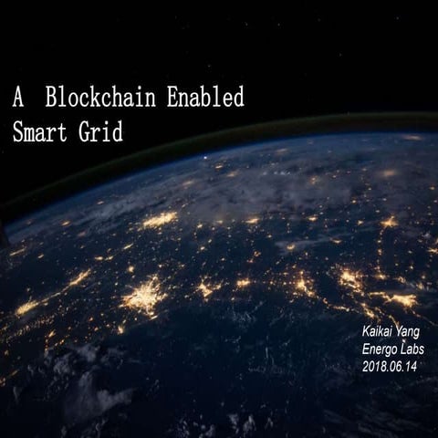 GSC in HUB_Kaikai Yang / COO, Energo Labs