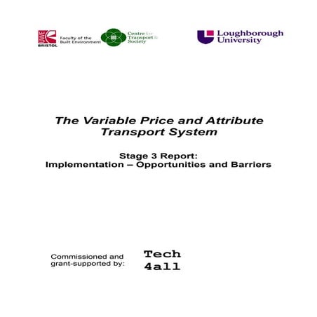 VPATS Stage 3: Implementation