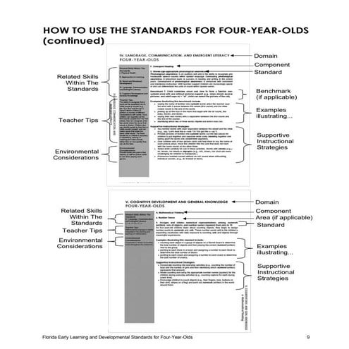 Vpk standards | PDF