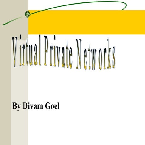 Virtual Private Networks