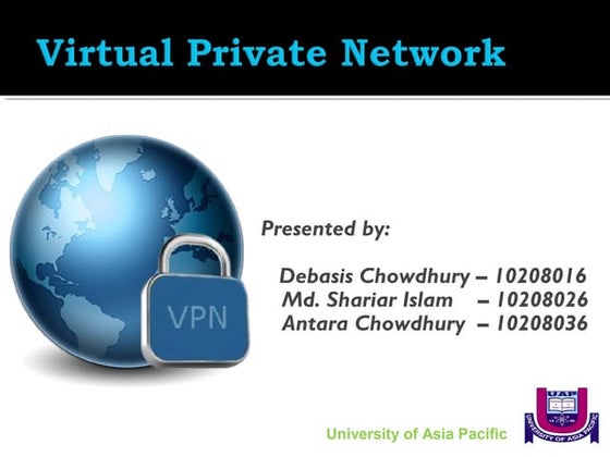 Illustration of When To Use Virtual Private Network