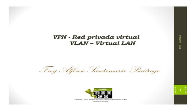 VPN / VLAN por Frey Alfonso Santamaría Buitrago