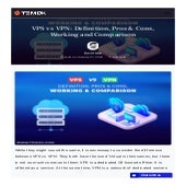 Vps vs vpn definition, pros &amp; cons, working and comparison