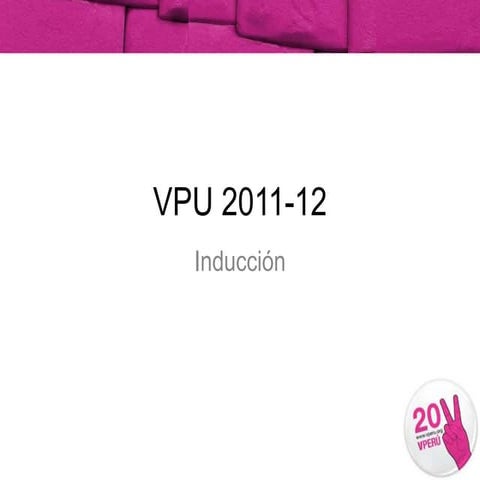 VPU Formación Modular: RACI | PPTX
