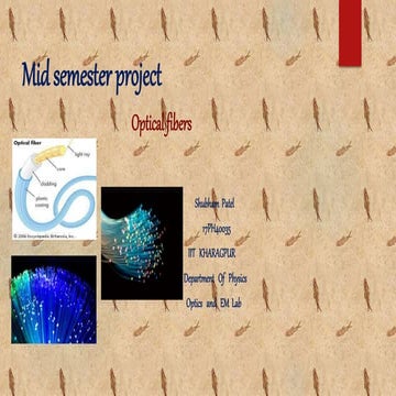 Optical fibers 2 ppt