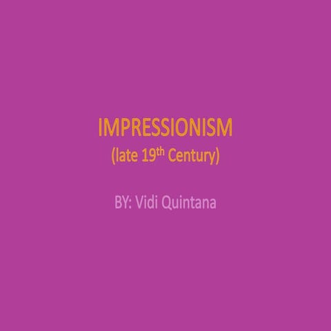 impressionism