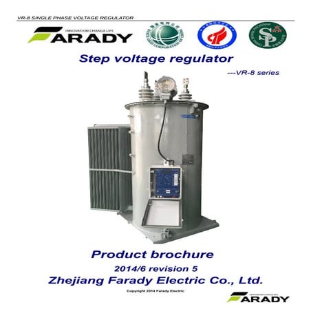 VR-8 step voltage regulator