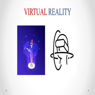 VIRTUAL REALITY (VR) ppt | PPTX