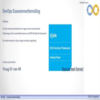 Vraag 01 devops examenvoorbereiding