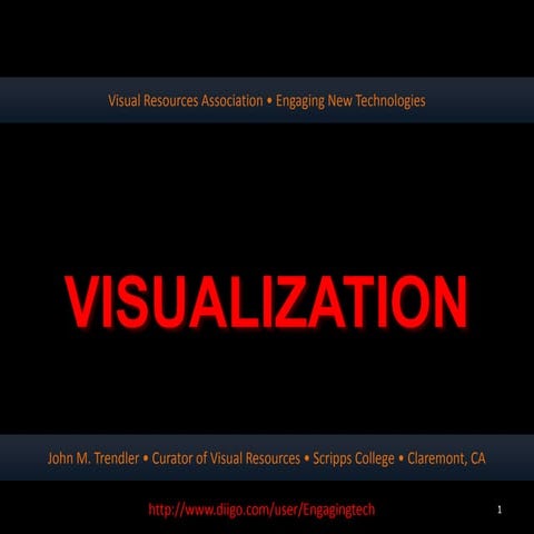 VRA Engaging New Technologies Visualization