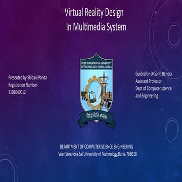 VR DESIGN presentation virtual reality design