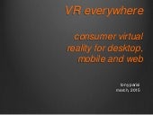 VR Everywhere March 2015
