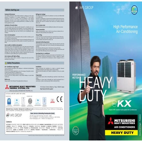 VRF Mitsubishi Heavy VRf AC System commercial ac | PDF