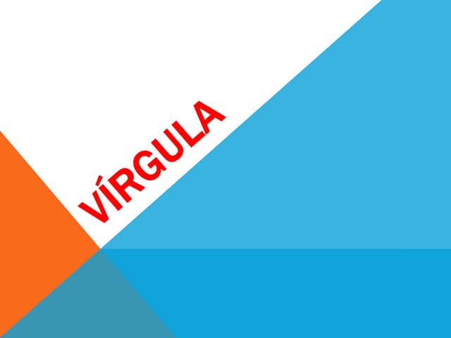Vírgula