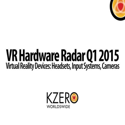 Virtual Reality Hardware Radar Q1 2015