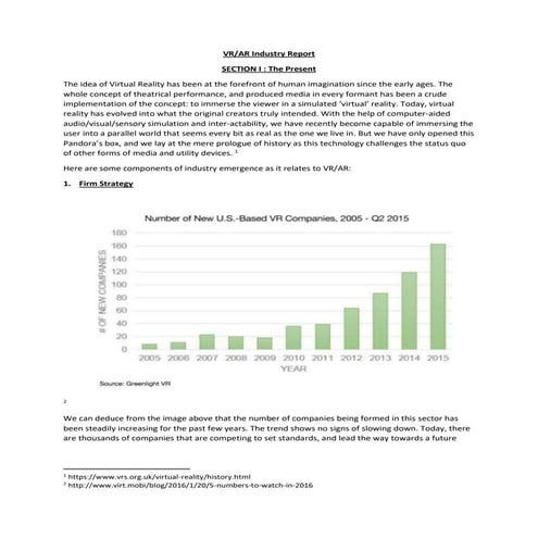 VR Education Industry Sector Report 2018 | PDF
