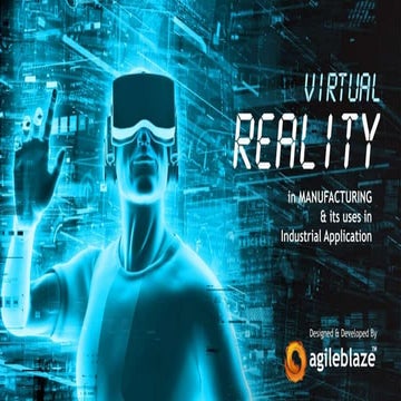 Virtual Reality in Manufacturing | PPT
