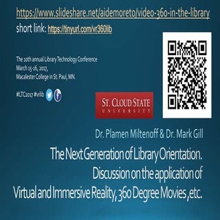 Video 360 in the Library