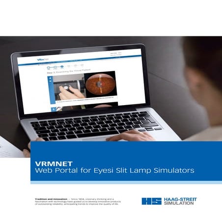 VRmNet Eyesi Slit Lamp brochure | PDF