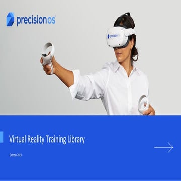 VRModule Overview of Precision Ox Latest Update | PDF