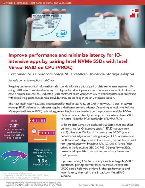 Improve performance and minimize latency for IO- intensive apps by pairing In...