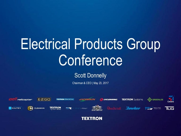 Electrical Products Group Conference
