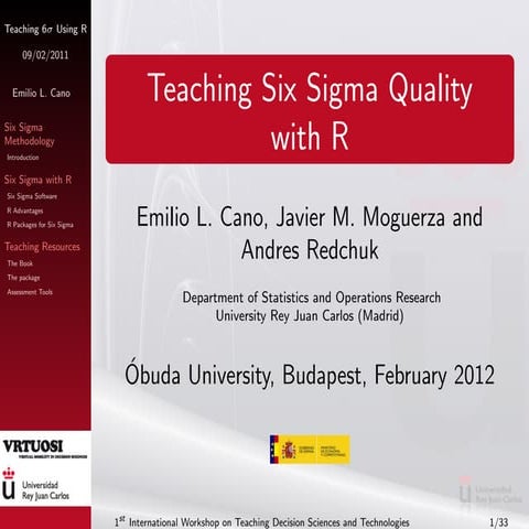 Teaching Six Sigma Quality with R