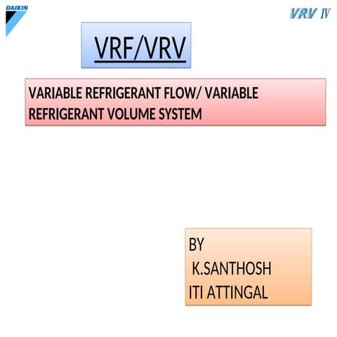 DAIKIN VRV PIPE SELECTION CHART | PDF