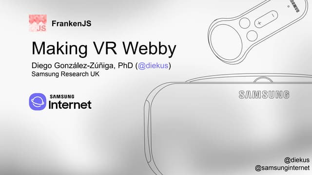 Making VR Webby