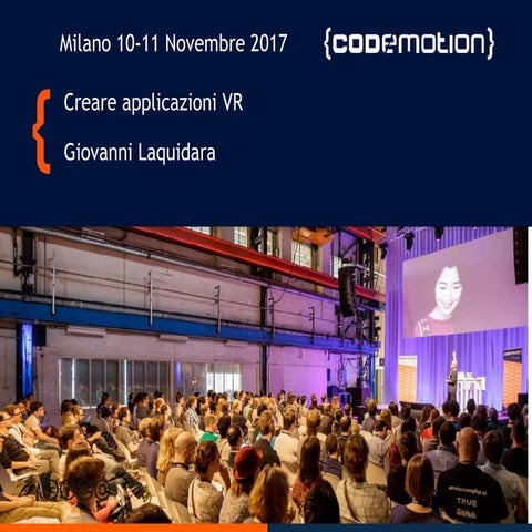Vr webinar for Codemotion