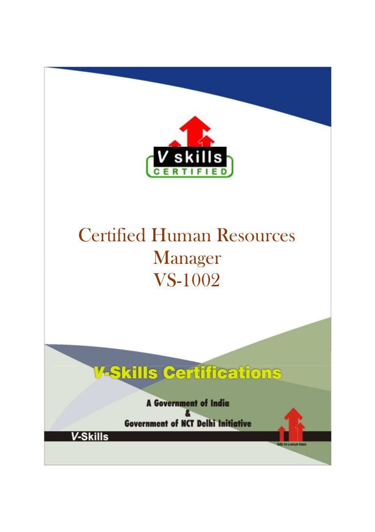 Human Resources Certification