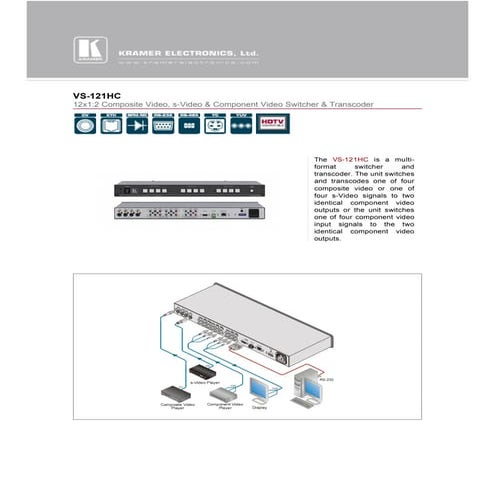 Kramer VS-121HC