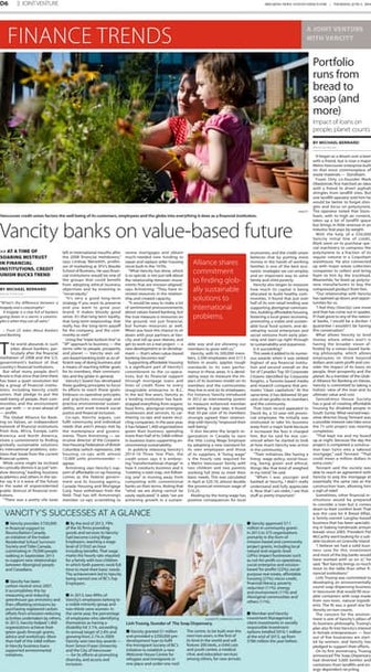 Vancity banks on values-based future