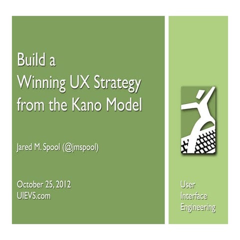 The Kano Model with Jared Spool