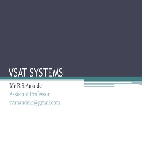 Vsat systems