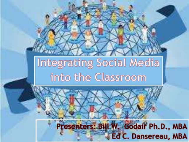 Integrating Social Media into the Classroom, VSC Presentation