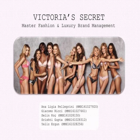 Victoria's Secret- Communication Strategies Analysis