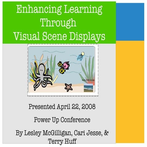 Visual Scene Displays | PPSX