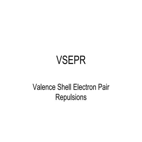 VSEPR