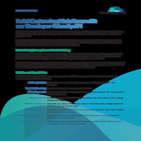 TCC Connect, Our API Overview 