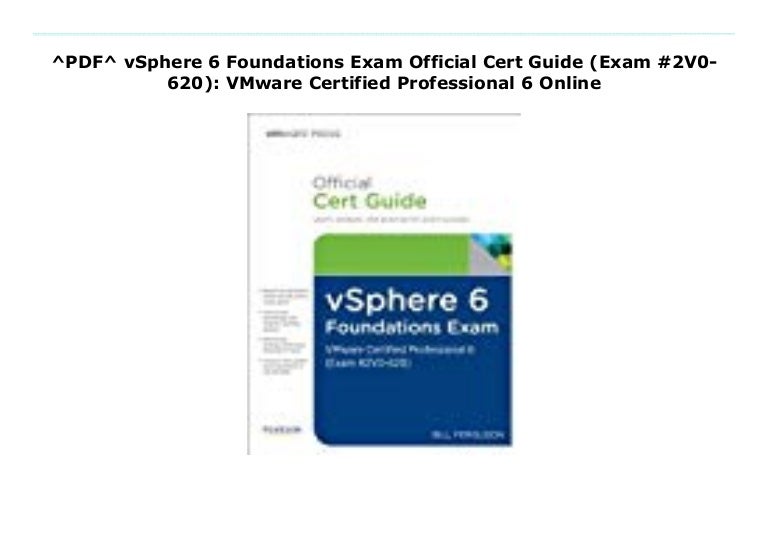 vsphere 6 foundations exam official cert guide pdf download