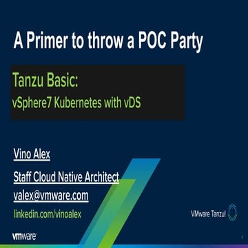 V sphere vds_poc_primer