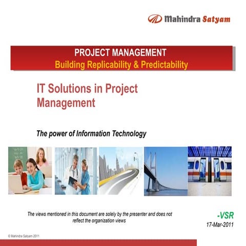 Information Technology for the success of Infrastructure Projects | PPT ...