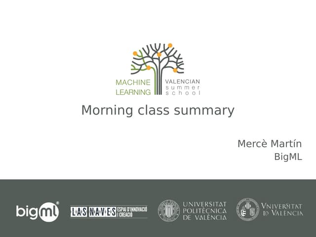 LR2. Summary Day 2
