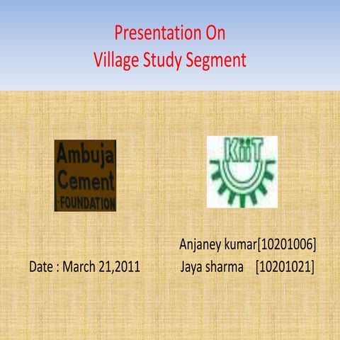 Vss presentation by anjaney & jaya