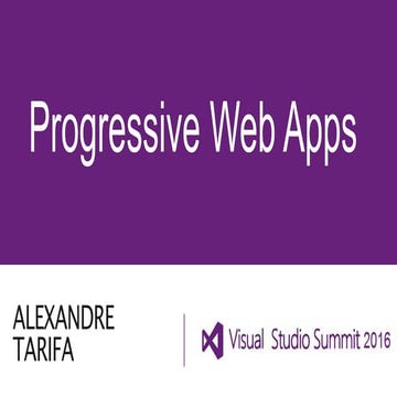 Progressive Web Apps