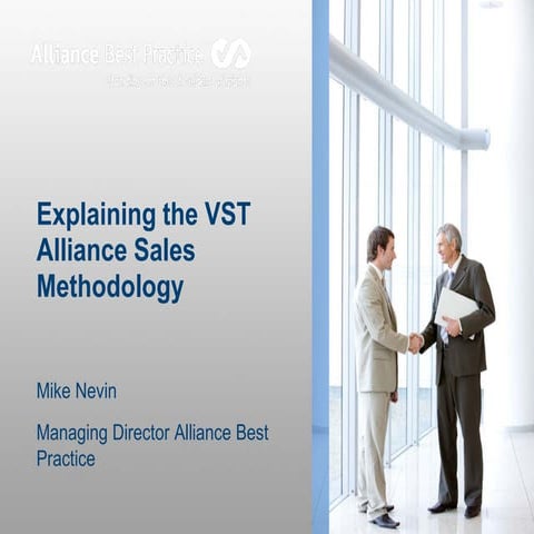 VST Alliance Sales Methodology