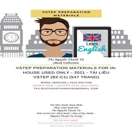 VSTEP PREPARATION MATERIALS FOR IN-HOUSE USED ONLY - 2021 - TÀI LIỆU ...